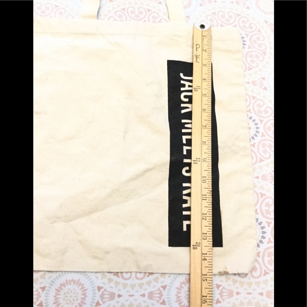 Jack Meets Kate Ivory Medium Shopping Tote